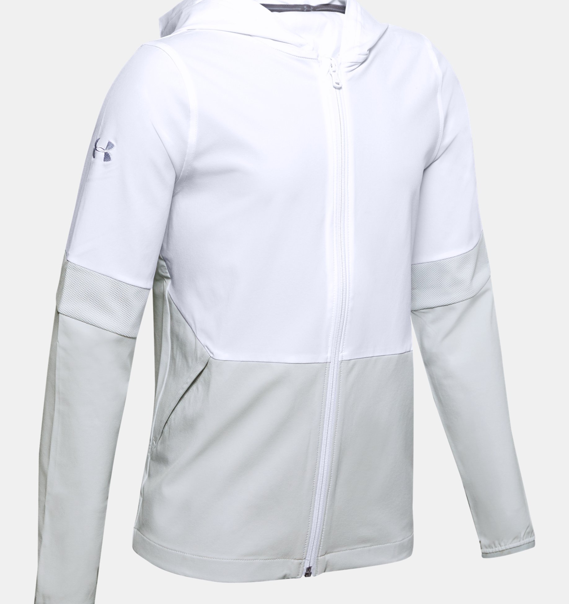 Under Armour Childrens Woven Jacket Warm-up Top 